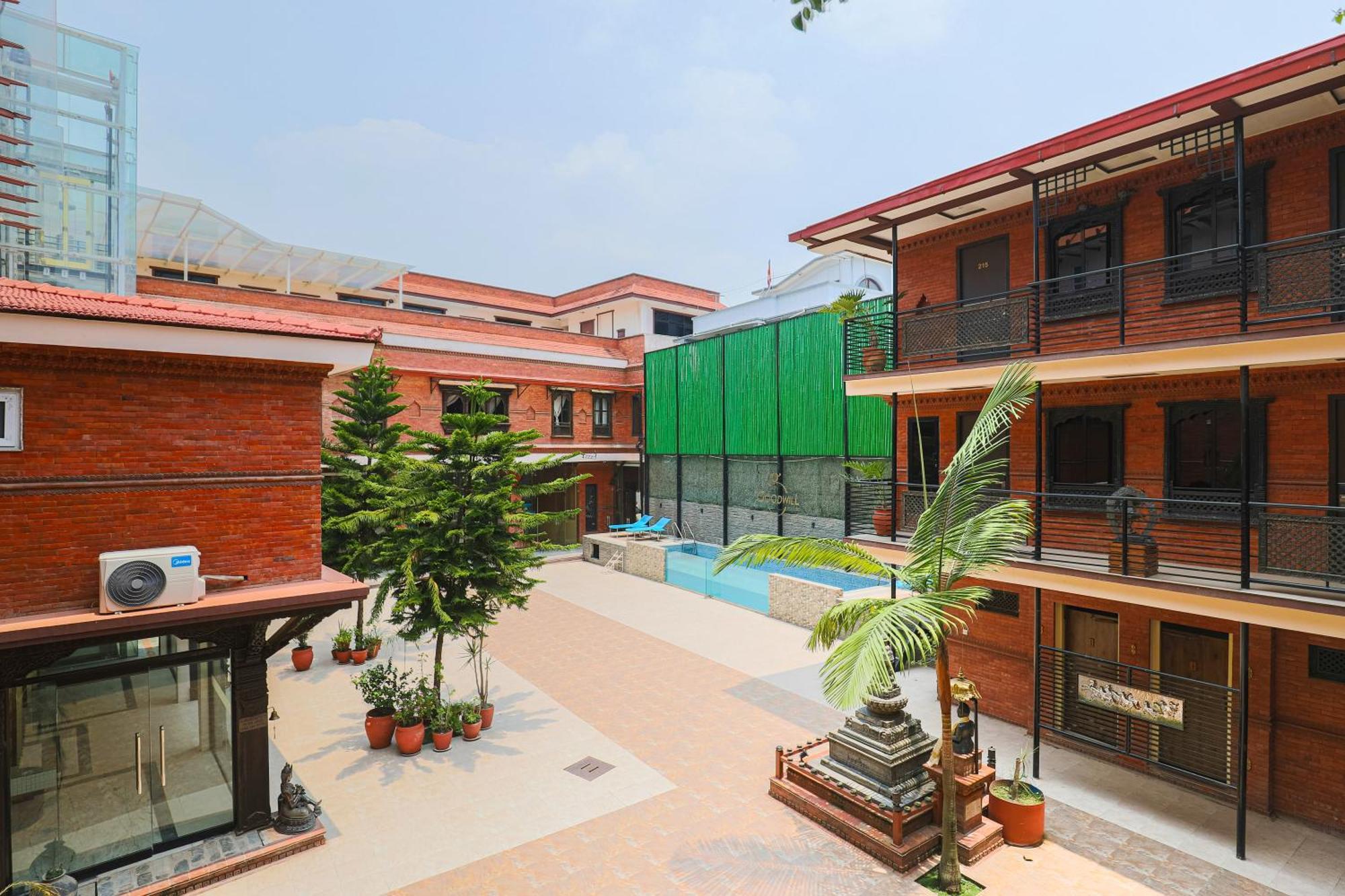 Hotel Goodwill Pvt Ltd Kathmandu Exteriör bild